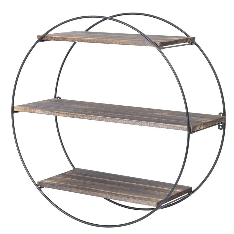 Wall Mounted 3-Tier Circle Shelf | Kitchen | Luvasmr - Satisfyingly Organised