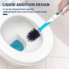 Water Spray Silicone Toilet Brush | Bathroom | Luvasmr - Satisfyingly Organised