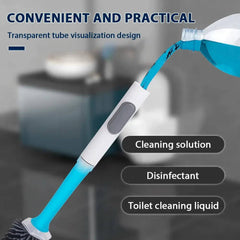 Water Spray Silicone Toilet Brush | Bathroom | Luvasmr - Satisfyingly Organised
