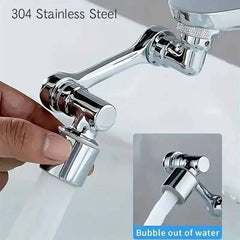 1080° Rotating Universal Faucet Extension | Bathroom | Luvasmr - Satisfyingly Organised