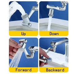 1080° Rotating Universal Faucet Extension | Bathroom | Luvasmr - Satisfyingly Organised