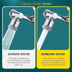 1080° Rotating Universal Faucet Extension | Bathroom | Luvasmr - Satisfyingly Organised