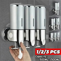 Wall-Mounted Soap & Gel Dispenser | Kitchen | Luvasmr - Satisfyingly Organised