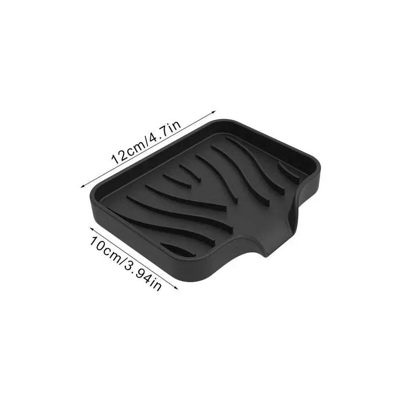 Self-Draining Soap Dish Holder | Bathroom | Luvasmr - Satisfyingly Organised