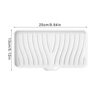 Self-Draining Soap Dish Holder | Bathroom | Luvasmr - Satisfyingly Organised
