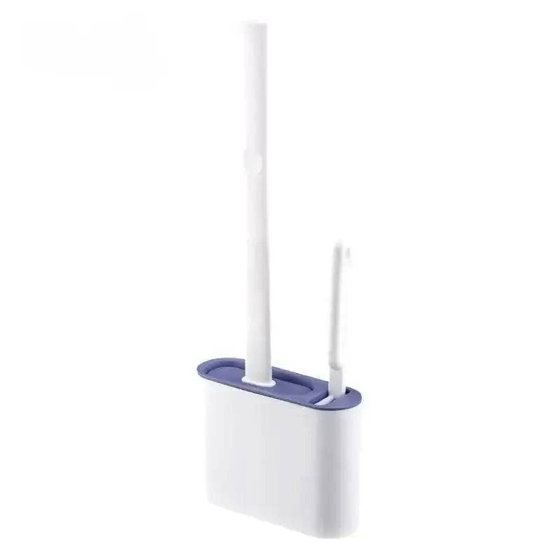 Silicone Toilet Brush with Holder Box | Bathroom | Luvasmr - Satisfyingly Organised