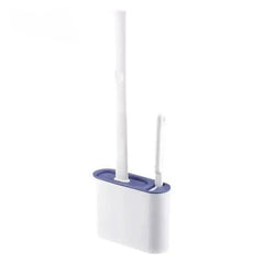 Silicone Toilet Brush with Holder Box | Bathroom | Luvasmr - Satisfyingly Organised