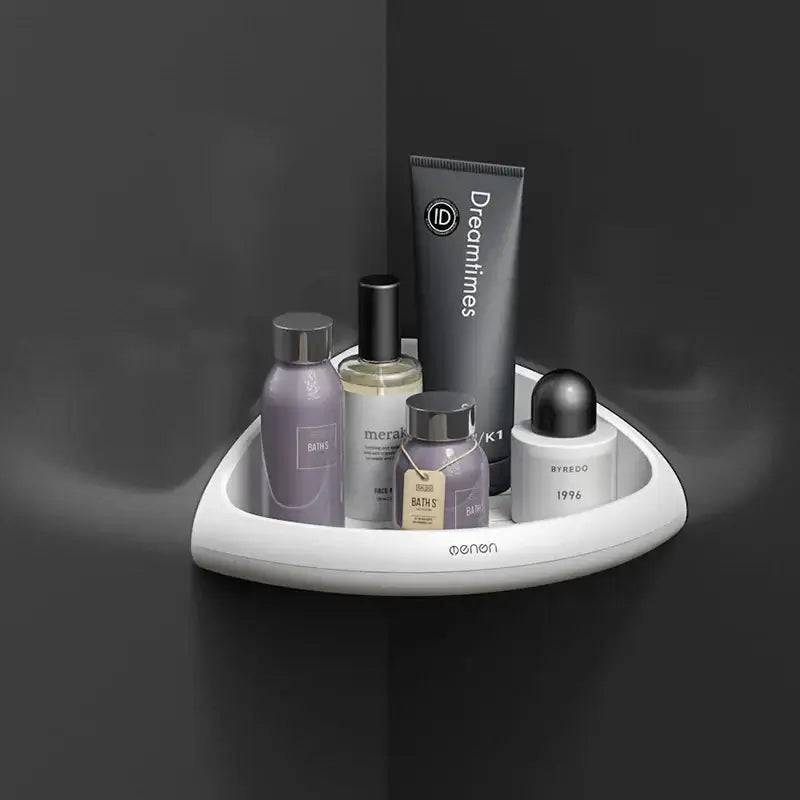 Triangular Wall-Mounted Corner Shelf | Bathroom | Luvasmr - Satisfyingly Organised