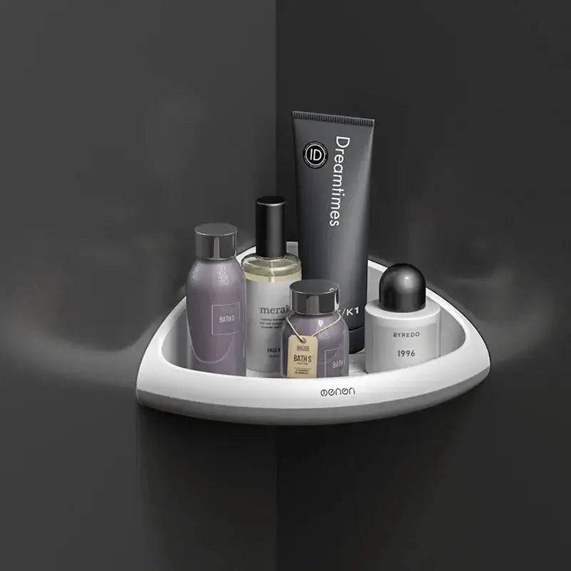 Triangular Wall-Mounted Corner Shelf | Bathroom | Luvasmr - Satisfyingly Organised