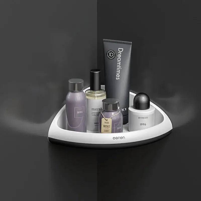 Triangular Wall-Mounted Corner Shelf | Bathroom | Luvasmr - Satisfyingly Organised