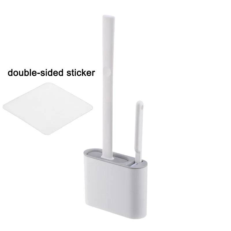 Wall Mounted Toilet Brush with Holder | Bathroom | Luvasmr - Satisfyingly Organised
