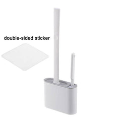 Wall Mounted Toilet Brush with Holder | Bathroom | Luvasmr - Satisfyingly Organised