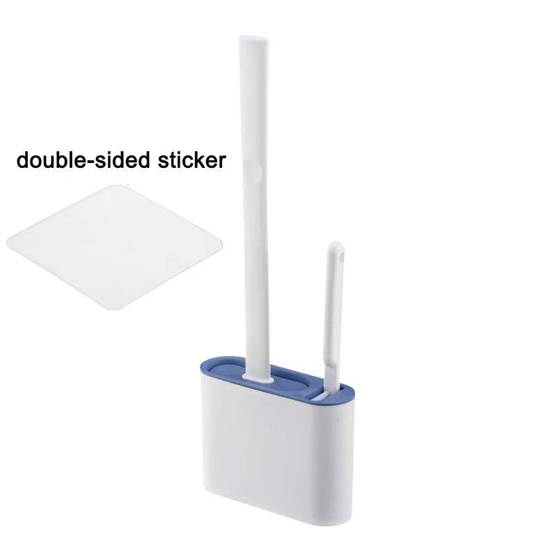 Wall Mounted Toilet Brush with Holder | Bathroom | Luvasmr - Satisfyingly Organised