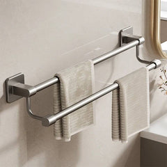 Sleek Space Aluminium Towel Rack | Kitchen | Luvasmr - Satisfyingly Organised