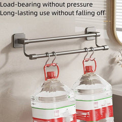 Sleek Space Aluminium Towel Rack | Kitchen | Luvasmr - Satisfyingly Organised