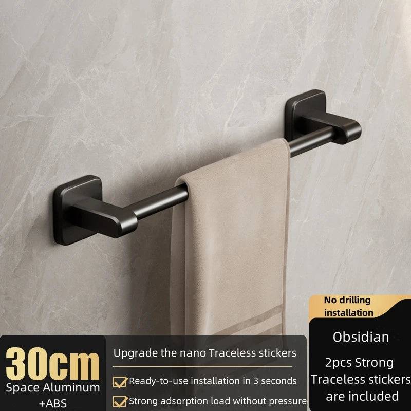 Sleek Space Aluminium Towel Rack | Kitchen | Luvasmr - Satisfyingly Organised