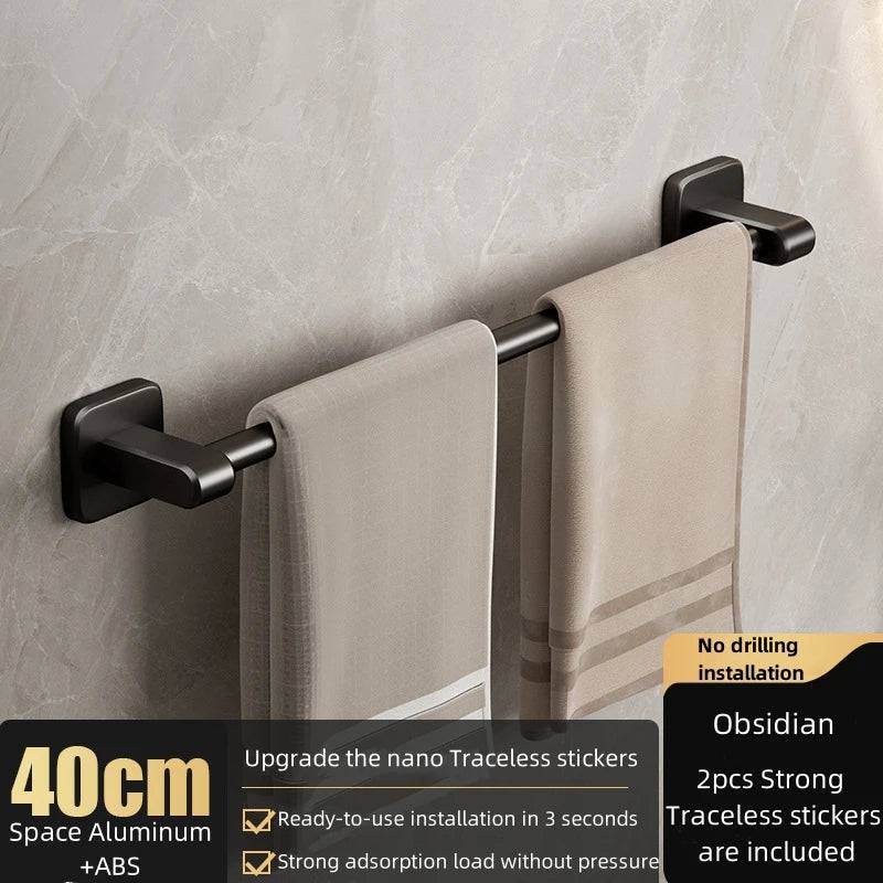 Sleek Space Aluminium Towel Rack | Kitchen | Luvasmr - Satisfyingly Organised