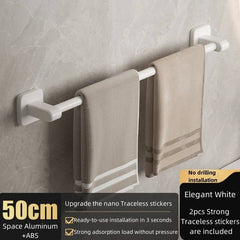 Sleek Space Aluminium Towel Rack | Kitchen | Luvasmr - Satisfyingly Organised