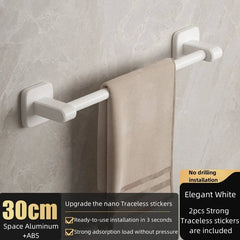 Sleek Space Aluminium Towel Rack | Kitchen | Luvasmr - Satisfyingly Organised