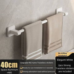 Sleek Space Aluminium Towel Rack | Kitchen | Luvasmr - Satisfyingly Organised