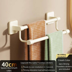 Sleek Space Aluminium Towel Rack | Kitchen | Luvasmr - Satisfyingly Organised
