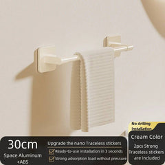 Sleek Space Aluminium Towel Rack | Kitchen | Luvasmr - Satisfyingly Organised