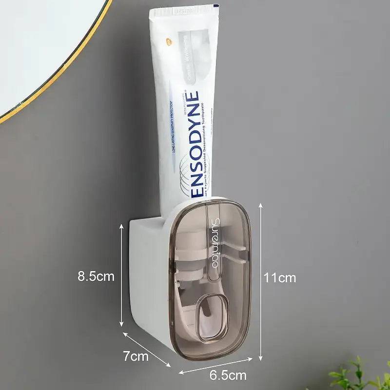 Automatic Toothpaste Dispenser with Wall Mount | Bathroom | Luvasmr - Satisfyingly Organised
