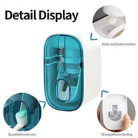 Automatic Toothpaste Dispenser with Wall Mount | Bathroom | Luvasmr - Satisfyingly Organised