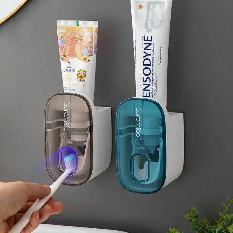 Automatic Toothpaste Dispenser with Wall Mount | Bathroom | Luvasmr - Satisfyingly Organised