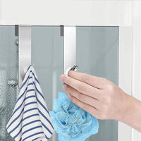 S-Shape Stainless Steel Shower Towel Rack | Bathroom | Luvasmr - Satisfyingly Organised