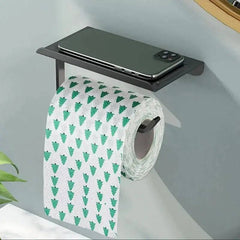 Aluminum Alloy Toilet Paper Holder WC roll Paper Holder perfume Shelf for Bathroom storage Accessories | Bathroom | Luvasmr - Satisfyingly Organised