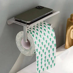 Aluminum Alloy Toilet Paper Holder WC roll Paper Holder perfume Shelf for Bathroom storage Accessories | Bathroom | Luvasmr - Satisfyingly Organised