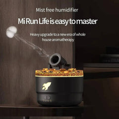 2024 New Creative Fort Aromatherapy Machine Household Lava Crack Humidifier Hotel Essential Oil Diffuser Aromatherapy Machine | Bathroom | Luvasmr - Satisfyingly Organised