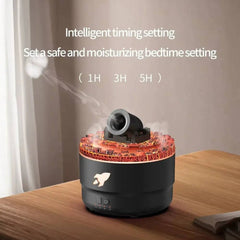 2024 New Creative Fort Aromatherapy Machine Household Lava Crack Humidifier Hotel Essential Oil Diffuser Aromatherapy Machine | Bathroom | Luvasmr - Satisfyingly Organised