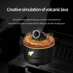 2024 New Creative Fort Aromatherapy Machine Household Lava Crack Humidifier Hotel Essential Oil Diffuser Aromatherapy Machine | Bathroom | Luvasmr - Satisfyingly Organised