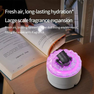 2024 New Creative Fort Aromatherapy Machine Household Lava Crack Humidifier Hotel Essential Oil Diffuser Aromatherapy Machine | Bathroom | Luvasmr - Satisfyingly Organised