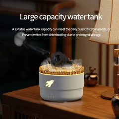 2024 New Creative Fort Aromatherapy Machine Household Lava Crack Humidifier Hotel Essential Oil Diffuser Aromatherapy Machine | Bathroom | Luvasmr - Satisfyingly Organised