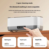 Ultrasonic Cleaning Machine USB Rechargeable High Frequency Vibration Wash Cleaner Jewelry Glasses Braces Cleaner |  | Luvasmr - Satisfyingly Organised
