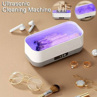 Ultrasonic Cleaning Machine USB Rechargeable High Frequency Vibration Wash Cleaner Jewelry Glasses Braces Cleaner |  | Luvasmr - Satisfyingly Organised