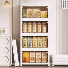 Stackable Collapsible Storage Bins with Doors | Bedroom | Luvasmr - Satisfyingly Organised