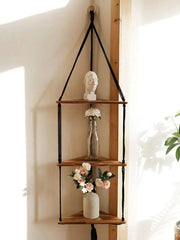 Boho Floating Wall Shelf | Bedroom | Luvasmr - Satisfyingly Organised