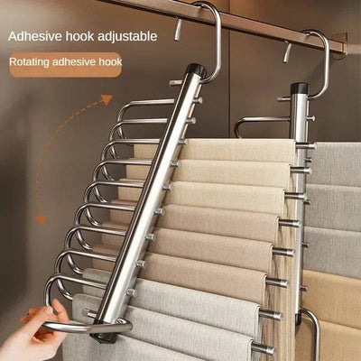 Wall-Mounted Folding Clothes Rack | Utility Room | Luvasmr - Satisfyingly Organised