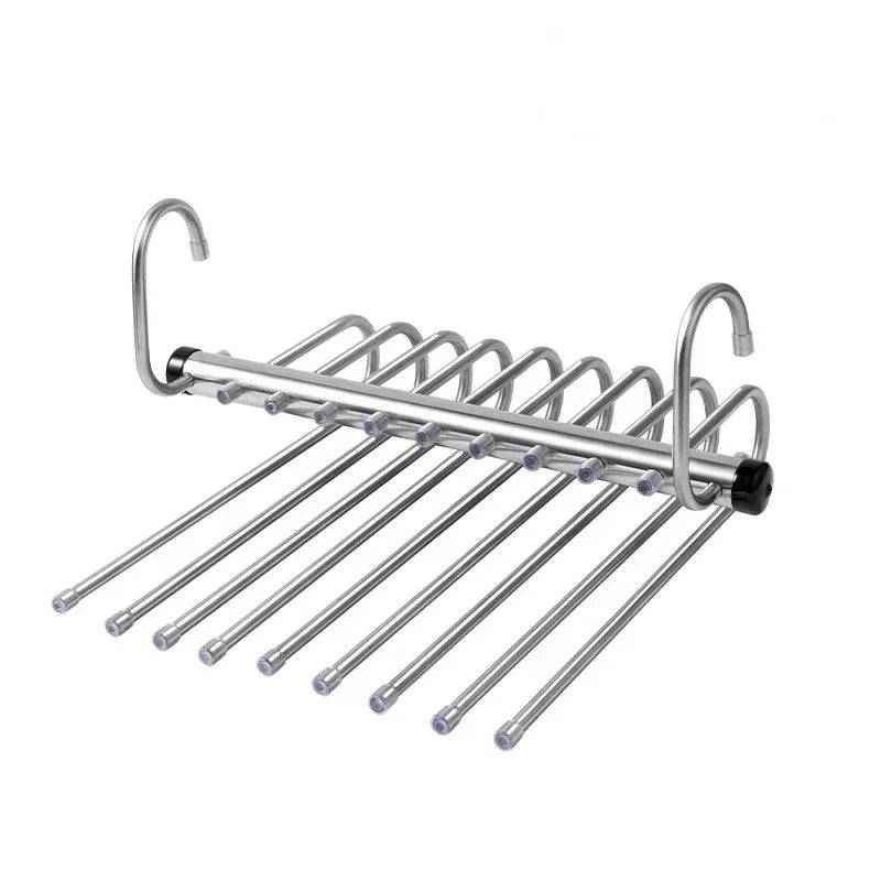Wall-Mounted Folding Clothes Rack | Utility Room | Luvasmr - Satisfyingly Organised