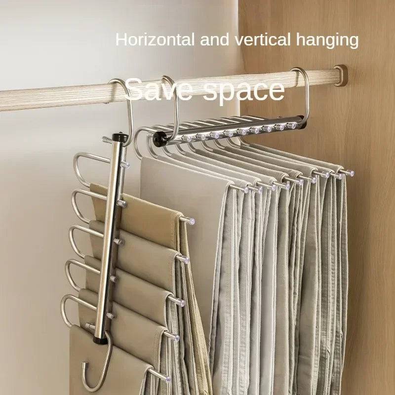 Wall-Mounted Folding Clothes Rack | Utility Room | Luvasmr - Satisfyingly Organised