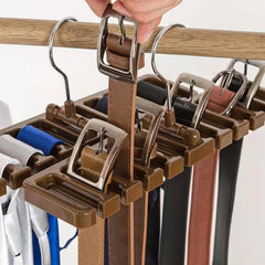 Belt and Tie Holder | Bedroom | Luvasmr - Satisfyingly Organised