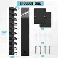 Ten Grid Wall Mounted Hat Rack | Bedroom | Luvasmr - Satisfyingly Organised