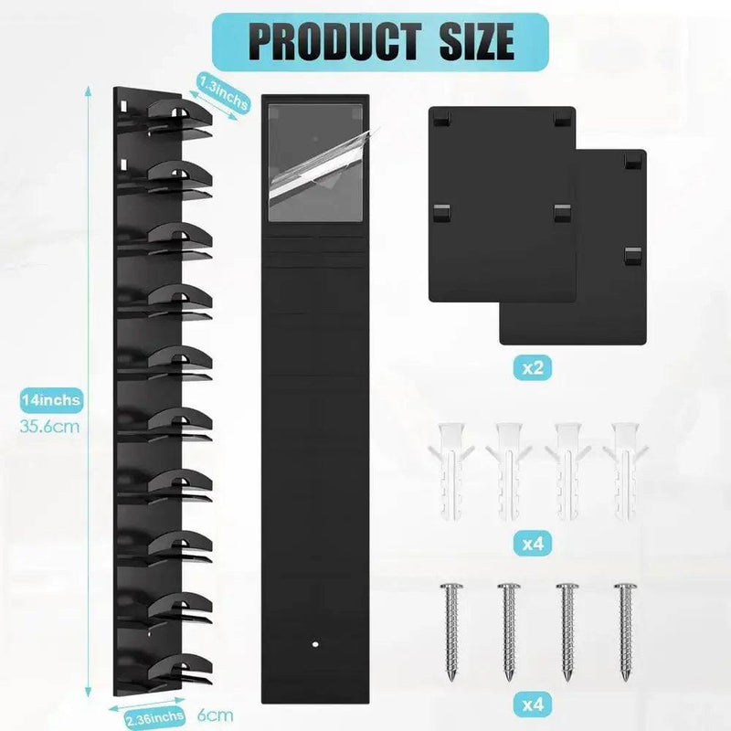 Ten Grid Wall Mounted Hat Rack | Bedroom | Luvasmr - Satisfyingly Organised