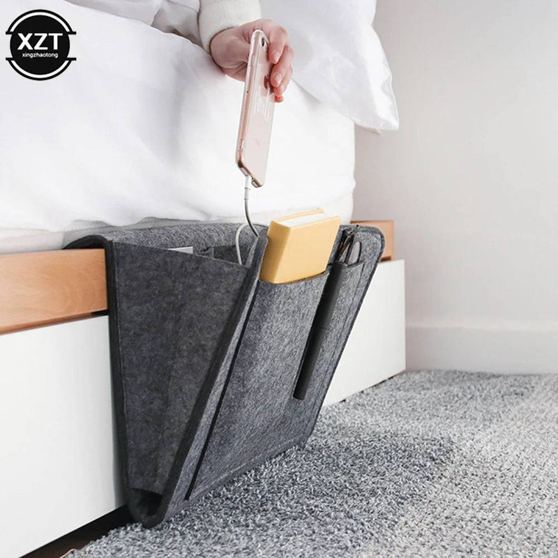 Felt Bedside Storage Organiser | Bedroom | Luvasmr - Satisfyingly Organised