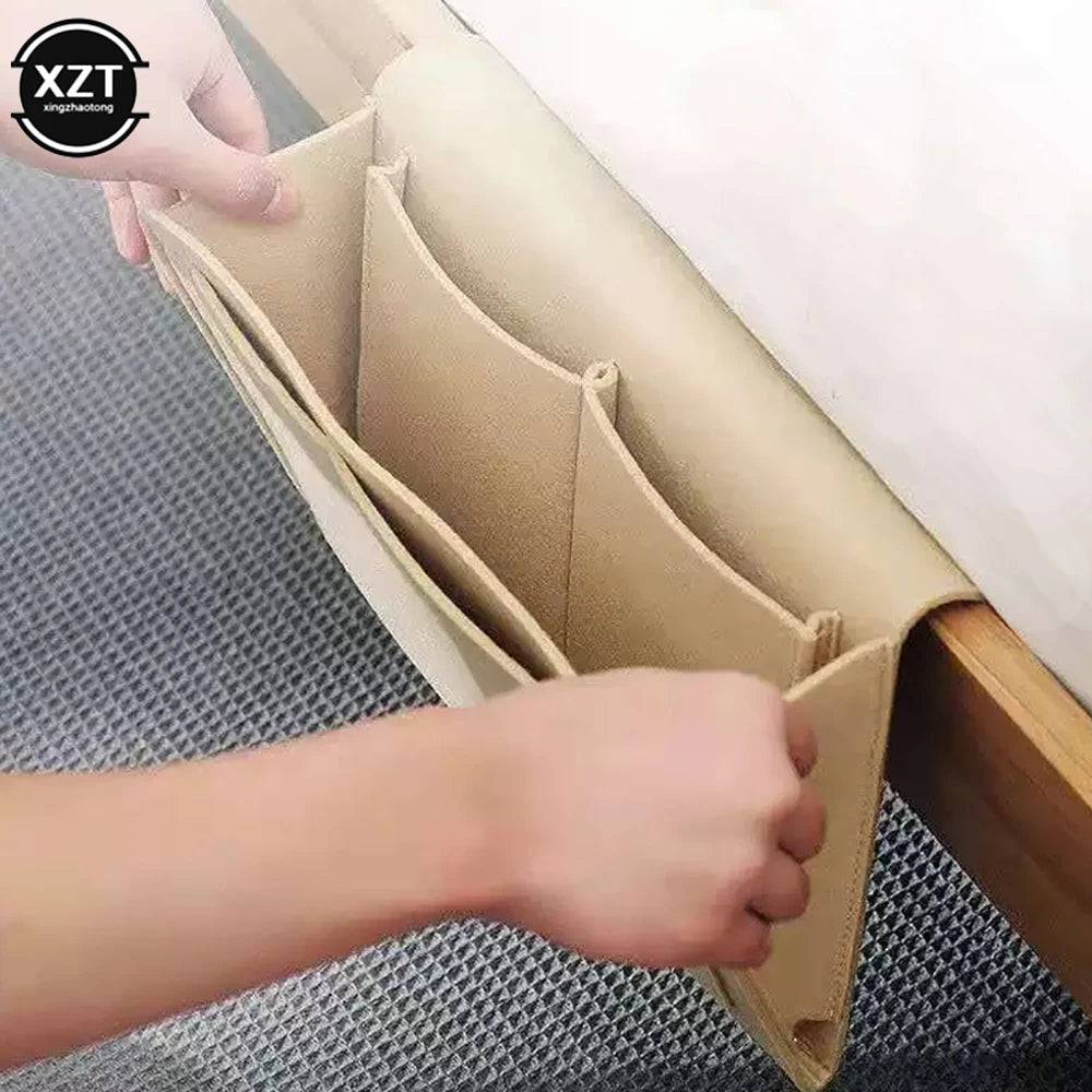 Felt Bedside Storage Organiser | Bedroom | Luvasmr - Satisfyingly Organised