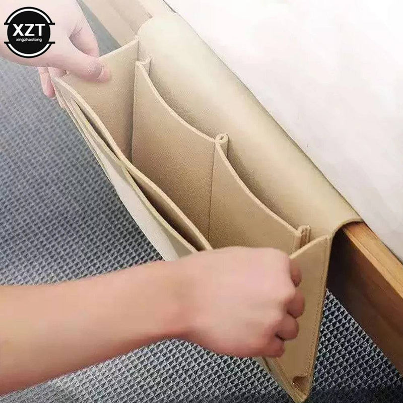 Felt Bedside Storage Organiser | Bedroom | Luvasmr - Satisfyingly Organised